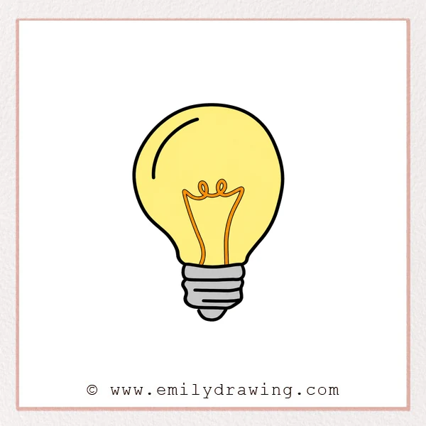 Preview of Light Bulb drawing